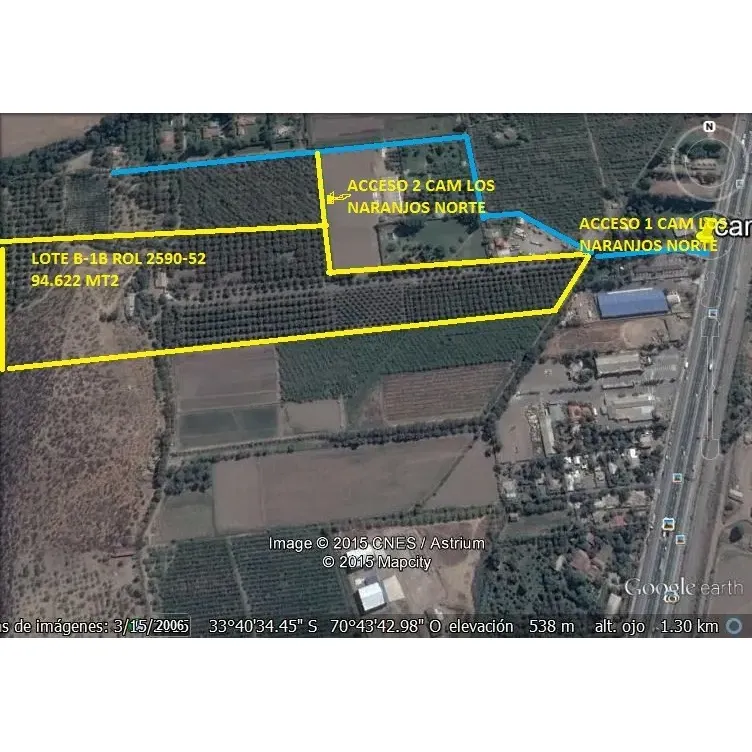 Gran Terreno para Bodegas · Nueva Orbital